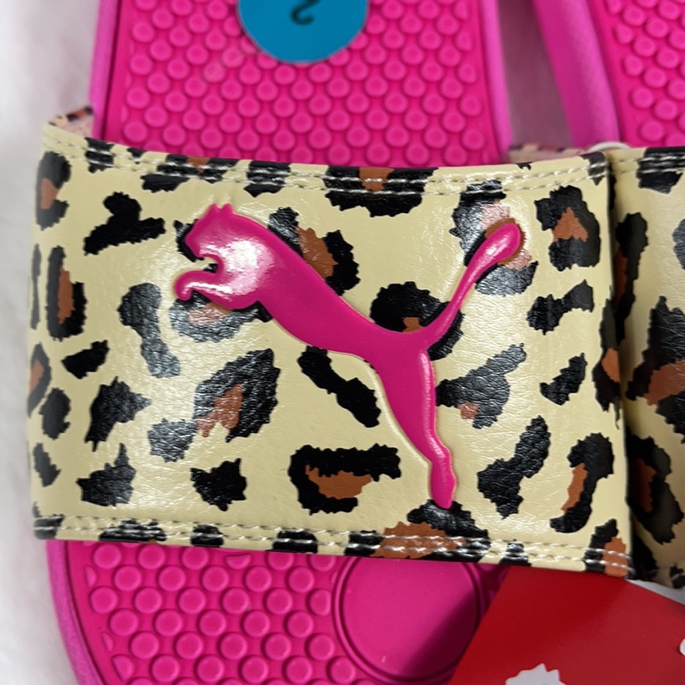 Puma Leopard spot Slides - Picture 5 of 10